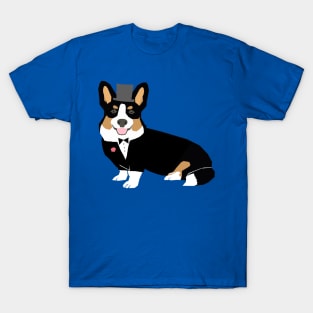 Tri Corgi Groom T-Shirt